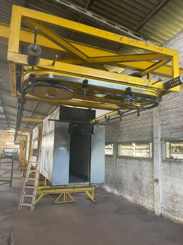 Cabine de pintura Eletrostática